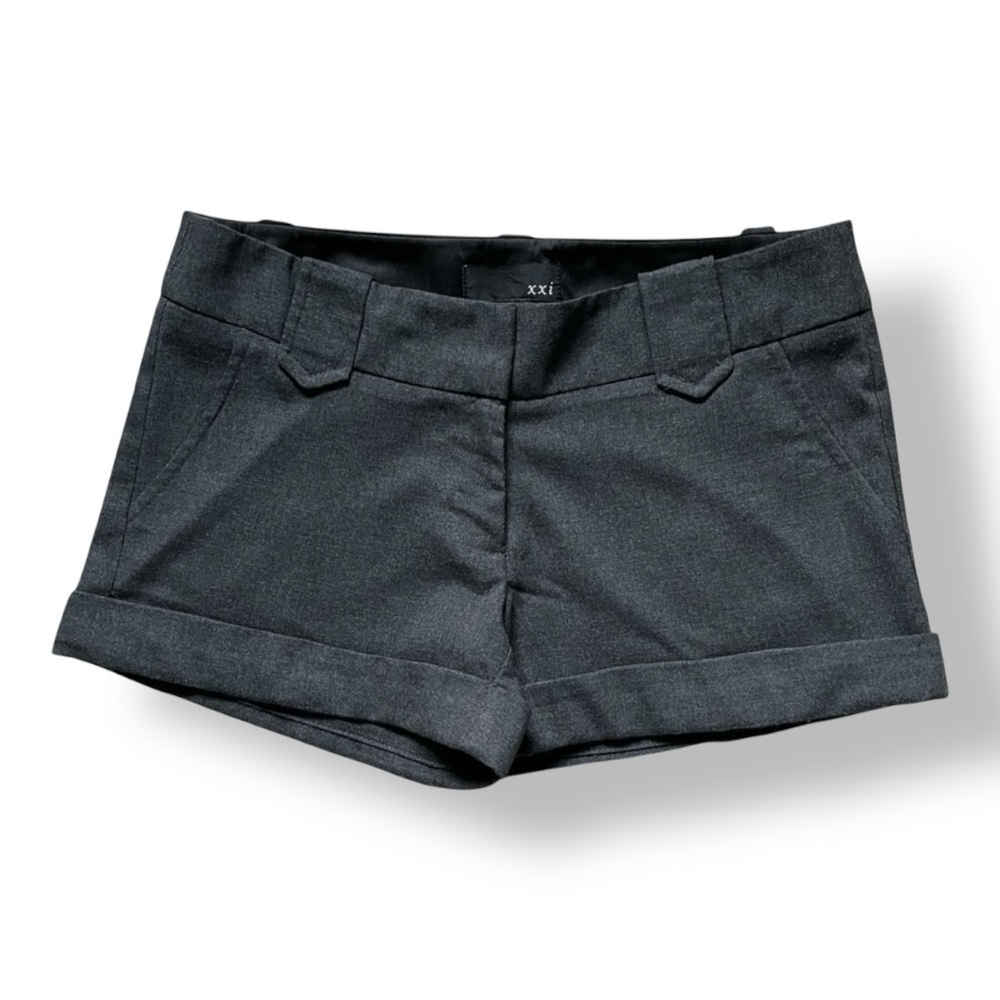 Forever 21 dark gray cuffed short shorts​​​​​​​​​​​​​​​​​​​​​​​​​​​​​